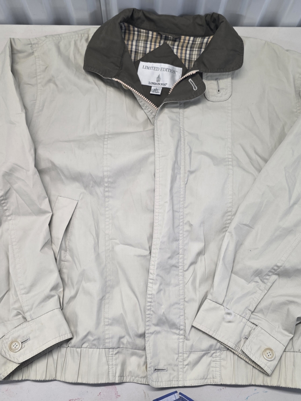London Fog Limited Edition Lightweight Jacket Mens Size Large